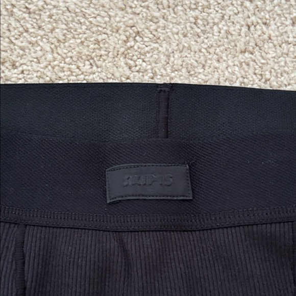 Skims Black Cotton Rib Leggings Size Medium - Picture 5 of 5